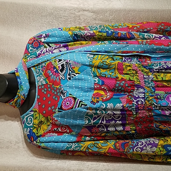 Vintage Diane Freis Georgette Dress - Picture 5 of 9